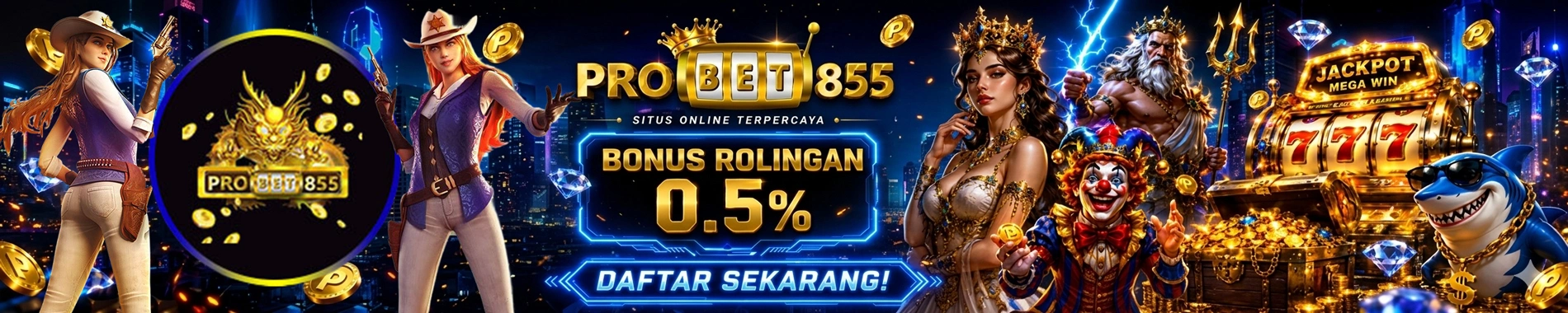 SLIDE BONUS ROLINGAN PROBET855